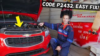 FIX CODE P2432 SECONDARY AIR INJECTION SYSTEM CHEVY CHEVROLET GMC BUICK CADILLAC [upl. by Ribak]