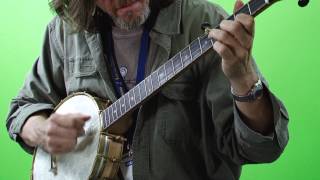 Irish Clawhammer Banjo quotCalifornia Rollquot Triplets  OCarolans Morgan Megan  Steve Baughman [upl. by Scever]