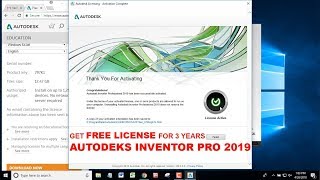 How to Get Free License Autodesk Inventor Pro Download Installation amp Activate [upl. by Millicent]