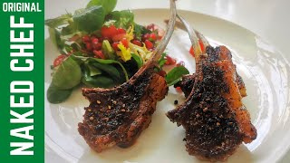 How to Cook Lamb Cutlets recipe  Original Naked Chef [upl. by Nylicaj148]