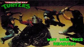 TMNT 1990 Shredders Deleted Fight Scene [upl. by Led626]