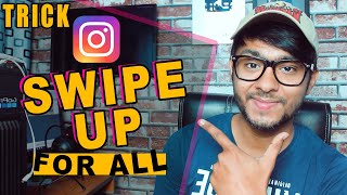 How to Add SWIPE UP link in Instagram Story without 10k Followers [upl. by Sirej]