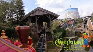 Achterbahn  Mounted HD OnRide POV  Kernies Familienpark Wunderland Kalkar [upl. by Franz91]