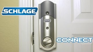 Schlage Connect Touchscreen ZWave Smart Deadbolt with Alarm Review [upl. by Peggy]