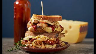 How to make The Cheesy Chicken BBQ Melt by Jarlsberg® [upl. by Ciccia]