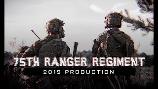 75th Ranger Regiment  2019  quotRangers Lead the Wayquot [upl. by Greenstein505]