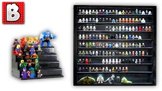 How To Display Your Lego Minifigures  Epic Star Wars Collection In A Custom Case [upl. by Eneroc]