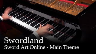 Sword Art Online  Swordland Main Theme Piano [upl. by Churchill176]