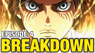 EREN vs REINER  Attack on Titan Season 4 Episode 4 Breakdown [upl. by Nannah]