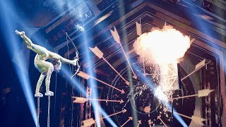 Sofie Dossi  YouTube OnStage Live at VidCon 2018 [upl. by Odrarej]