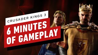 6 Minutes of Crusader Kings 3 Gameplay [upl. by Allrud]