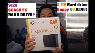 Seagate 6TB EXPANSION Hard Drive UnboxingReview amp Installation [upl. by Hatokad]