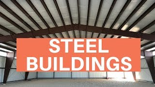 Steel Buildings  Prefab Metal Building Kits Construction amp Low Cost Prices [upl. by Neb642]