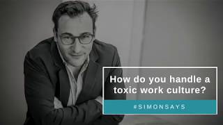 How do you handle a toxic work culture [upl. by Deden973]