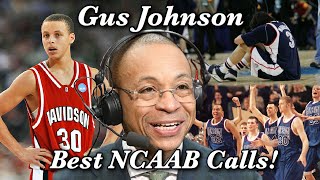 Gus Johnson Best College Basketball Calls March Madness [upl. by Laith258]