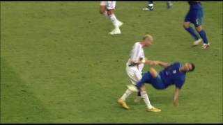 Falli Zidane testata a Materazzi [upl. by Radek]