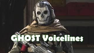 Call of Duty Warzone  Operator quotGhostquot Voicelines [upl. by Domela]