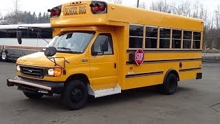 Northwest Bus Sales 2005 Ford E450 Collins TypeA School Bus 20 Passenger B02010 [upl. by Ardnauqal]