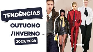 Moda outono inverno 20232024 [upl. by Odla690]