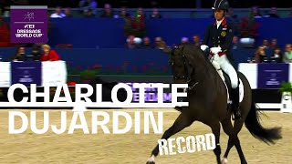 Charlotte Dujardin amp MSJ Freestyle Record Breaking Performance  FEI Dressage World Cup™ [upl. by Olag]