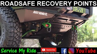 INSTALL ROADSAFE RECOVERY POINTS MN Triton plus bash plates [upl. by Buseck286]