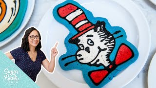 How To Make Pancake Art  Dr Suess Themed [upl. by Kylander]