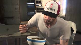 GTA 5 Trevor eats a bowl of shit [upl. by Riatsala]