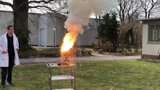 Live Science The Thermite Reaction [upl. by Ehrman65]