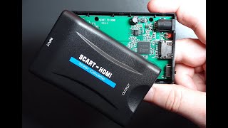 Scart to Hdmi Converter Disassembly [upl. by Vitale]