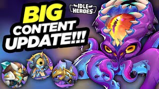 Idle Heroes  BIG Updates Content amp Side Games [upl. by Johiah]