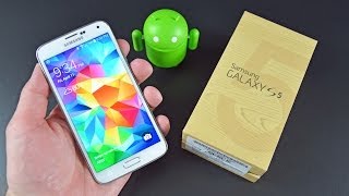 Samsung Galaxy S5 Unboxing amp Review [upl. by Zephan]