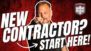 ADVICE FOR NEW CONTRACTORS 5 Tips for Contractors Just Starting Out [upl. by Zenger]