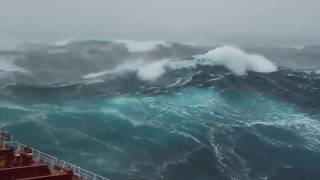 SHIPS IN STORM  SHOCKING COMPILATION [upl. by Annahc554]