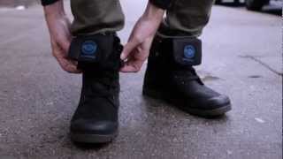 Palladium Boots  Waterproof Product Video [upl. by Niamert]