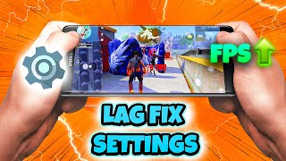 TOP 5 Lag Fix Tips for Free Fire  How to Increase FPS In low end mobile [upl. by Aiderfla]