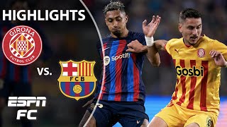 Barcelona vs Girona  LaLiga Highlights  ESPN FC [upl. by Nirrej703]