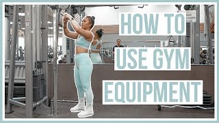 HOW TO USE GYM EQUIPMENT  Cable Machines [upl. by Ettecul]