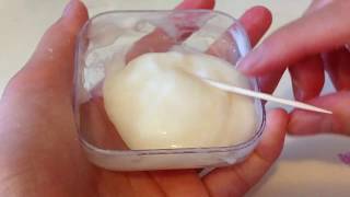 DIY Shampoo And Salt Slime [upl. by Ahsekram]