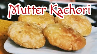 Mutter Kachori recipe [upl. by Idnam400]