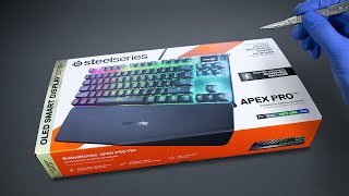 SteelSeries Apex Pro TKL Mechanical Gaming Keyboard Unboxing  ASMR [upl. by Reynolds320]