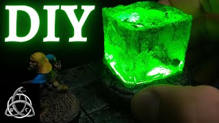 DIY Gelatinous Cube for Tabletop Gaming [upl. by Tirrag733]