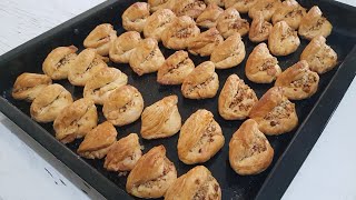 💯HERKES BU BAKLAVA TARİFİNİ YAPAR❗ ÇITIR ÇITIR İNCECİK MİDYE BAKLAVA TARİFİ 282 [upl. by Anitnas267]