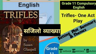 Trifles by Susan GlaspellGrade 11 Compulsory EnglishSummary [upl. by Naomi]