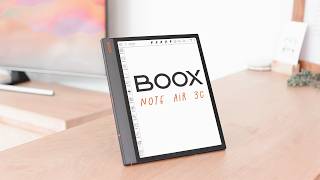 📖 Boox Note Air 3C  color ereader notetaking etc ✏️  unboxing [upl. by Frye]