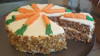 How to make a Carrot Cake from scratch [upl. by Elohcan]