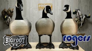 Bigfoot Decoys Legacy Series Geese [upl. by Sudoeht974]