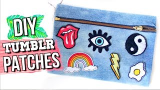 DIY PATCHES Using Things You ALREADY Have  JENerationDIY [upl. by Nylime208]