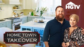 The MOST ICONIC Home Restoration  Hometown Takeover  HGTV [upl. by Enilec]