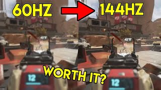 60hz vs 144hz  The TRUTH About High Refresh Monitors Are They Worth It [upl. by Daniell]