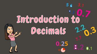 INTRODUCTION TO DECIMALS [upl. by Eartha]